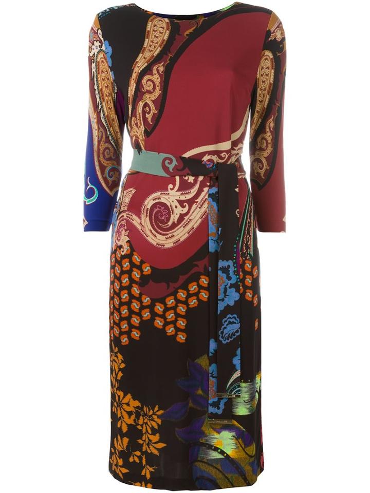 Etro Multi Print Dress