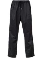 Factotum Drawstring Track Pants, Men's, Size: 46, Black, Polyester/polyurethane