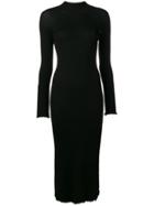 Sonia Rykiel Long Knitted Dress - Black