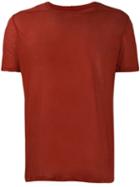Rick Owens Short Sleeve T-shirt - Red