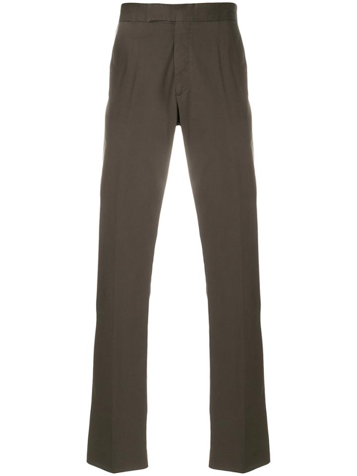 Ermenegildo Zegna Tailored Fitted Trousers - Brown