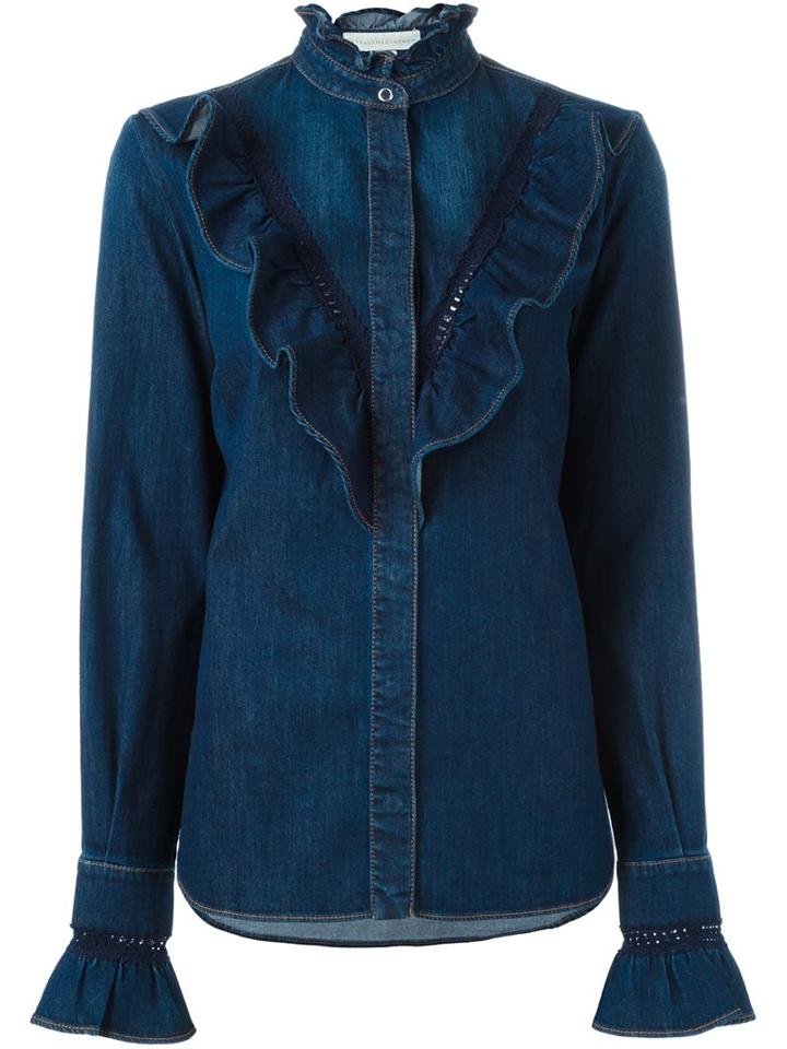 Stella Mccartney Ruffled Detail Shirt