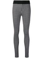 No Ka' Oi Side Stripe Spotted Leggings - Black