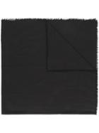 Versace Medusa Logo Shawl - Black