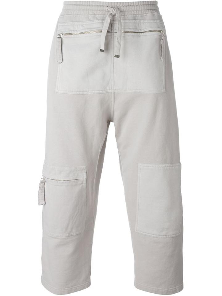 Blood Brother Zip Pocket Track Pants, Men's, Size: Medium, Nude/neutrals, Cotton/polyester