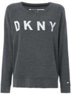 Dkny Logo Sweatshirt - Grey