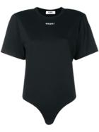 Msgm Swimsuit-style T-shirt - Black