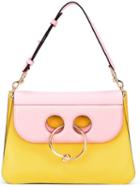 J.w.anderson Gold-tone Hardware Tote, Women's, Yellow/orange, Calf Leather