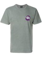 Stussy Logo Print T-shirt - Grey