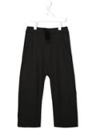 Album Di Famiglia Kids - Classic Jogging Pants - Kids - Polyamide/spandex/elastane/viscose - 4 Yrs, Black