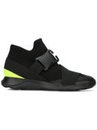 Christopher Kane Safety Buckle High Top Sneakers - Black