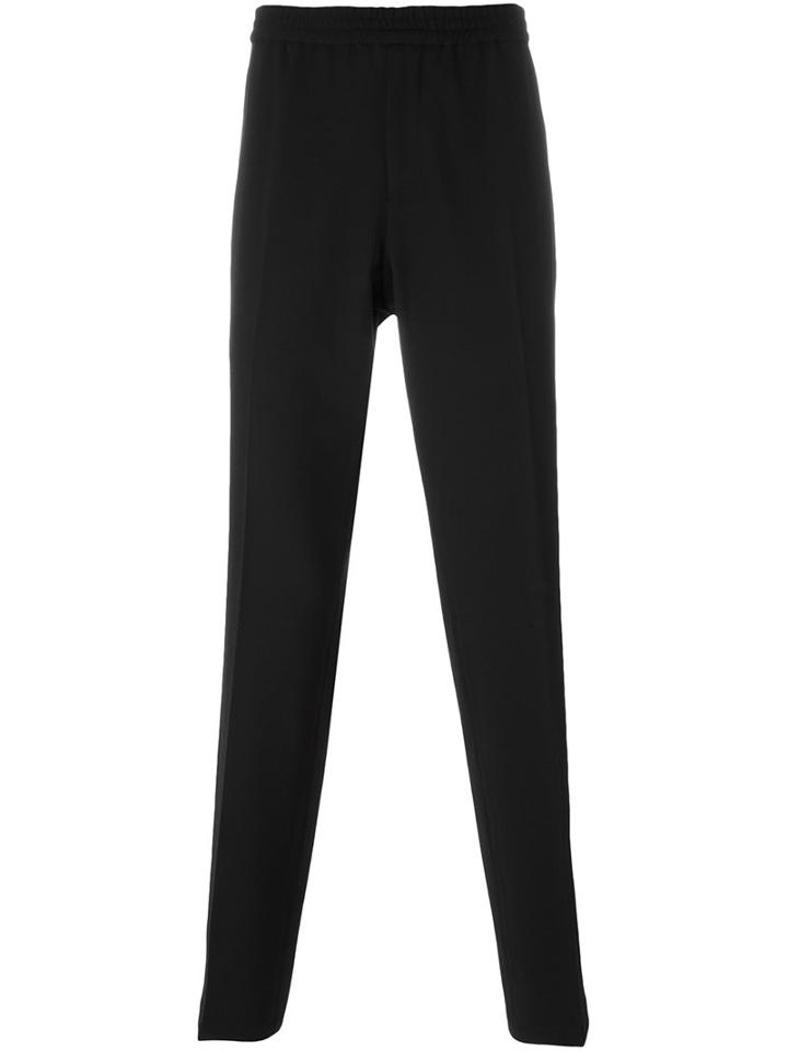 Joseph 'tommy-techno' Track Pants, Men's, Size: 50, Black, Polyester/spandex/elastane/virgin Wool