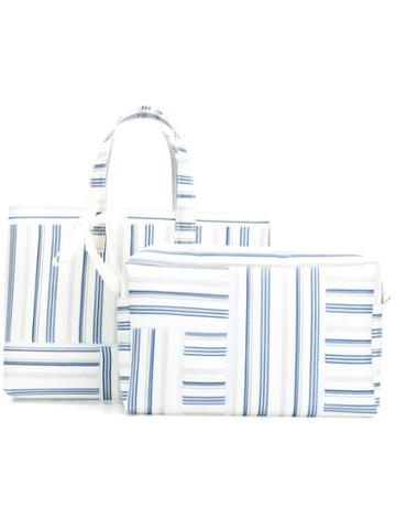Luisa Cevese Riedizioni Striped Handbag