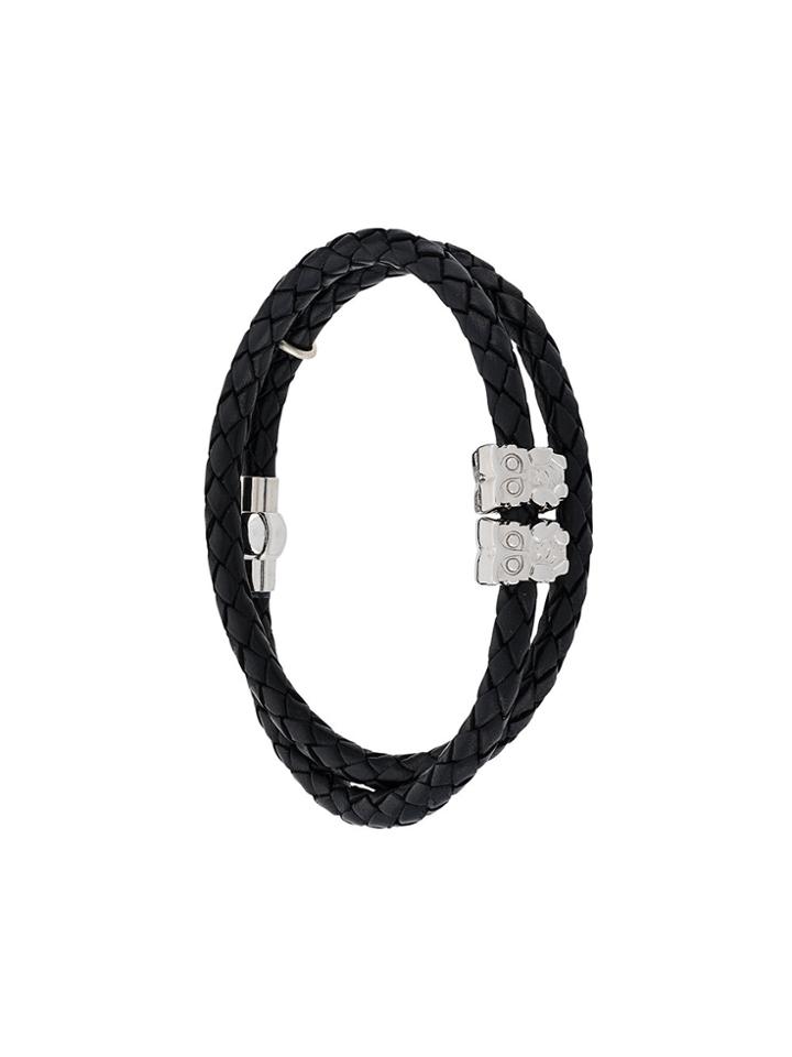 Eleventy Wrap Rope Bracelet - Black