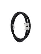 Eleventy Wrap Rope Bracelet - Black