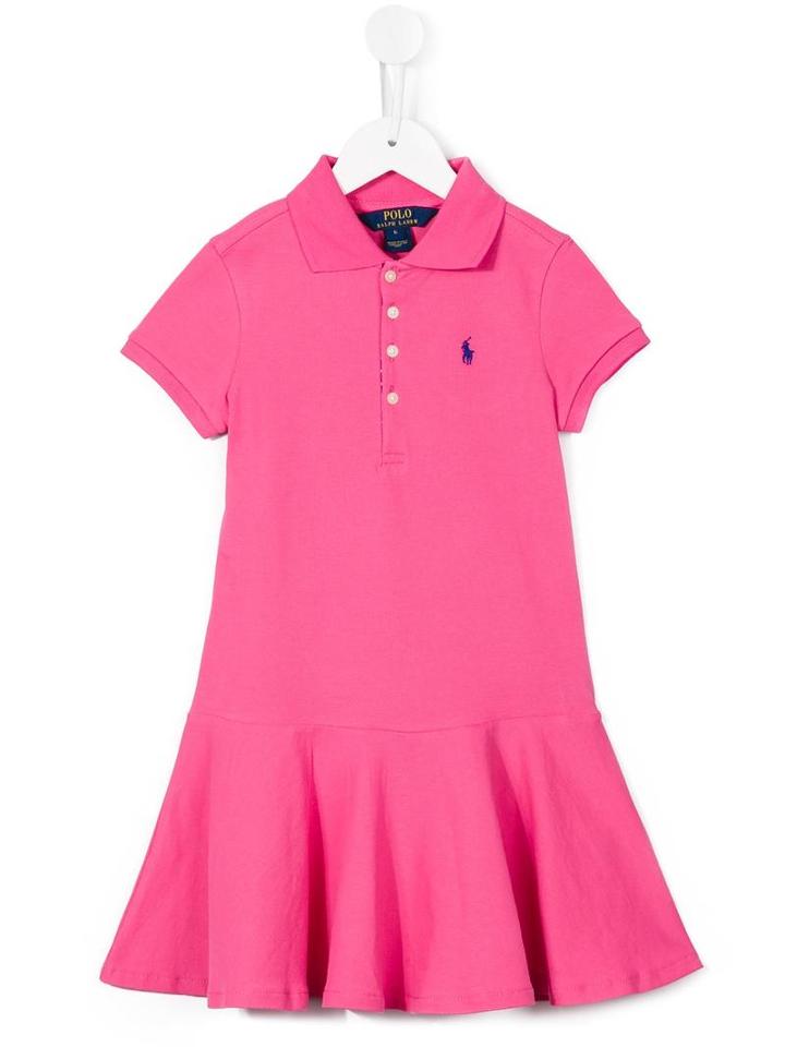 Ralph Lauren Kids Polo Dress, Girl's, Size: 6 Yrs, Pink/purple
