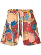 Drôle De Monsieur Drawstring Shorts - Red