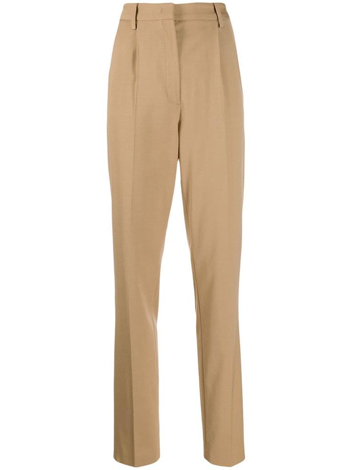 Nº21 High Waist Tailored Trousers - Neutrals