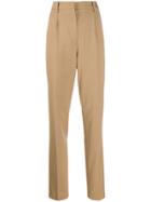 Nº21 High Waist Tailored Trousers - Neutrals