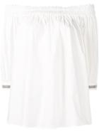 Fabiana Filippi Off The Shoulder Blouse - White