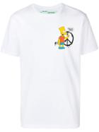 Off-white Bart Simpson Print T-shirt