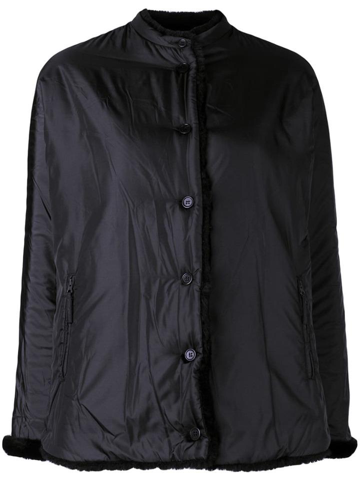 Aspesi Reversible Coat - Black