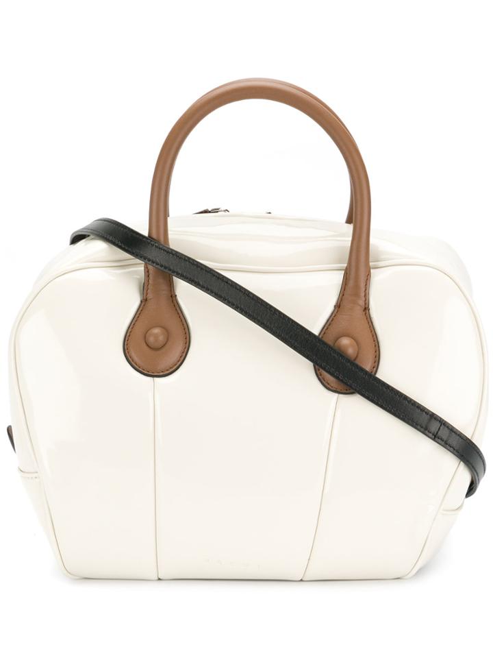 Marni Battle Tote Bag - White