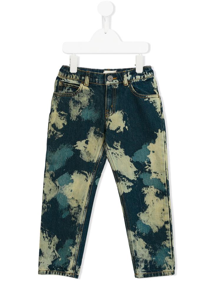Gucci Kids Tie Dye Jeans, Boy's, Size: 12 Yrs, Blue