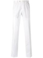 Four Pocket Straight Trousers - Men - Cotton/linen/flax - 52, White, Cotton/linen/flax, Loro Piana