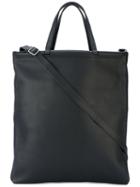 Isaac Reina - 'tube' Tote Bag - Unisex - Calf Leather - One Size, Black, Calf Leather