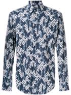 Dolce & Gabbana Floral Print Shirt - Blue