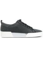 Michael Michael Kors Contrast Platform Sneakers - Grey