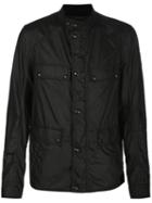Belstaff Flap Pocket Jacket, Men's, Size: 48, Black, Cotton