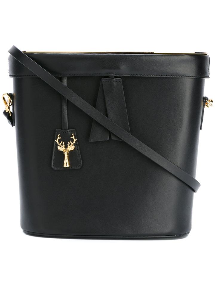 Savas Victoria Crossbody Bag, Women's, Black, Calf Leather
