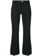 Versace Collection Classic Cropped Trousers - Black