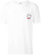 Saint Laurent - Printed Logo T-shirt - Men - Cotton - Xl, White, Cotton