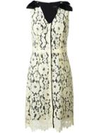 Marc Jacobs Floral Lace Midi Dress