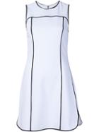 Alice+olivia Paneled Short Dress
