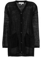 Pringle Of Scotland Sheer Longline Cardigan - Black