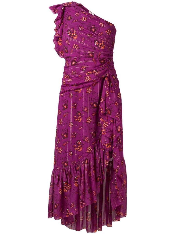Ulla Johnson Belline One Shoulder Dress - Pink