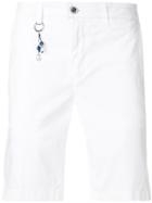 Re-hash Mid Rise Bermuda Shorts - White
