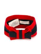 Gucci Kids Web Knitted Headband, Size: 54 Cm, Red