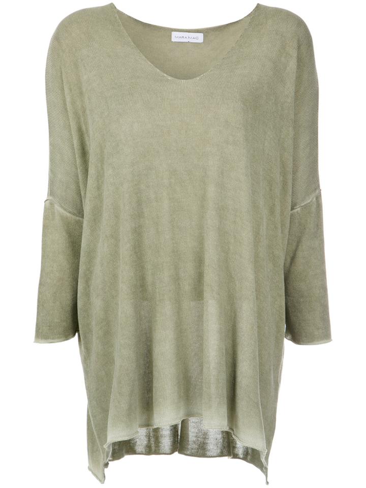 Mara Mac Wide Knitted Blouse - Unavailable