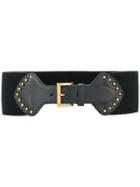 Prada Micro Studded Waist Belt - Black