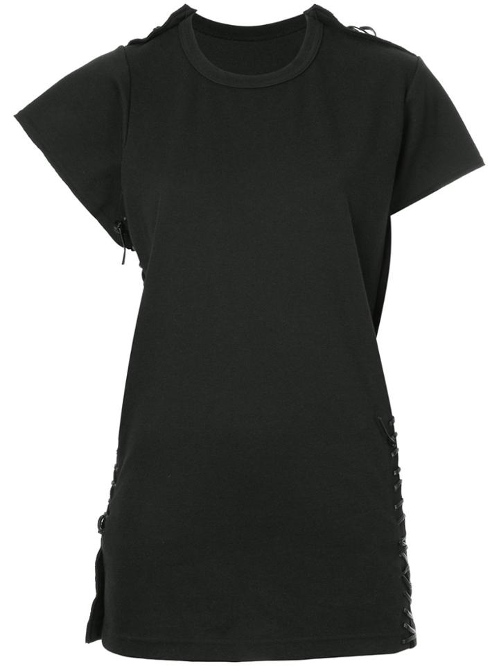 Comme Des Garçons Vintage Baseball Stitch Top - Black