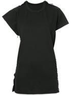 Comme Des Garçons Vintage Baseball Stitch Top - Black