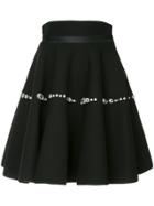 Dice Kayek High-waisted Full Skirt - Black