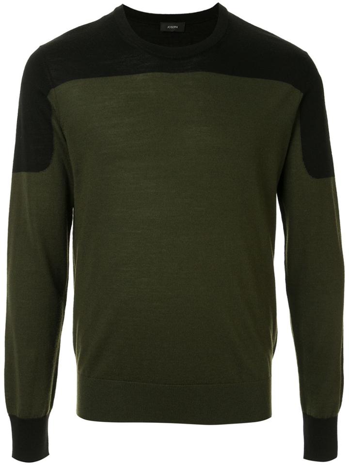 Joseph Slim-fit Knitted Jumper - Green