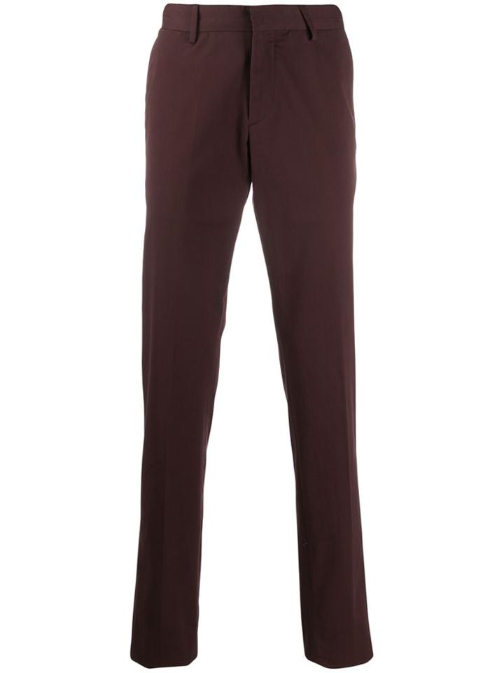 Ermenegildo Zegna Straight Leg Chinos - Brown
