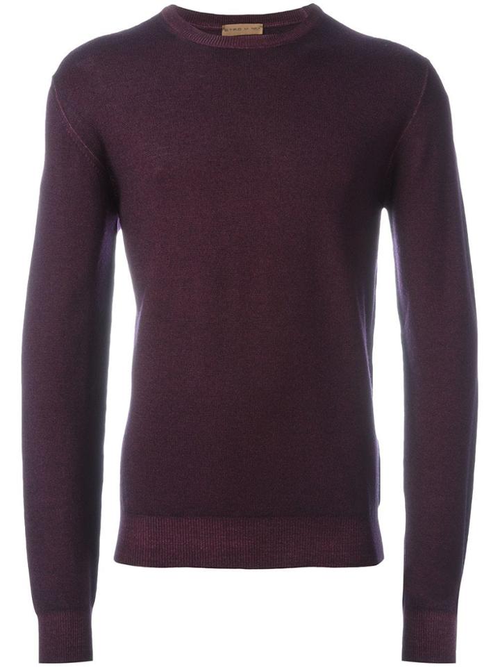 Etro Classic Jumper - Pink & Purple